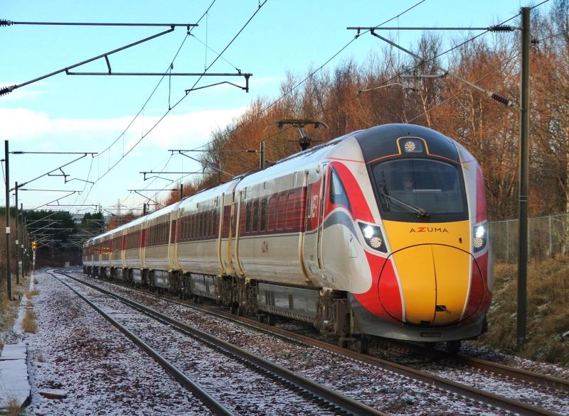 800107: 800107 with 1E14 Edinburgh-London kings cross Photo of 800107