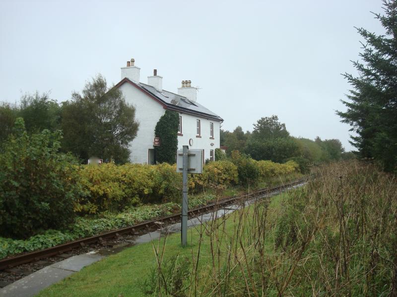 Former Watten Station: Former Watten Railway Station - closed 1960. Located between Georgemas Junction and Wick on FNL. Picture taken in September 2018 Photo of Former Watten Station
