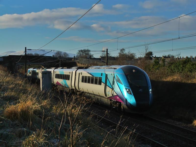 802209: 802209 passes Inveresk with 9M10 Edinburgh-Manchester Photo of 802209