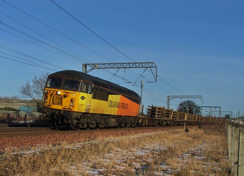 56078: 56078 6S31 Doncaster-Millerhill Photo of 56078