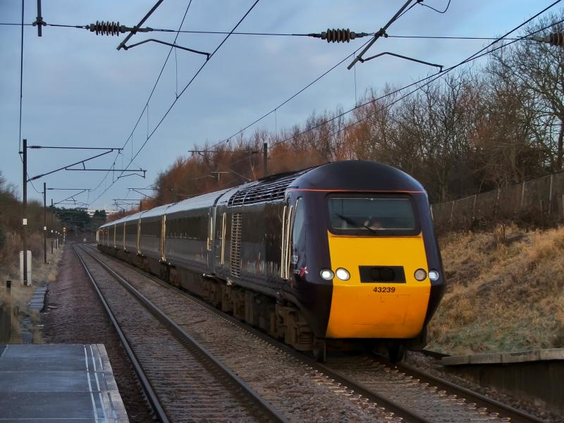 43239 : 43239 + 43366 on 1V56 Edinburgh-Plymouth Photo of 43239