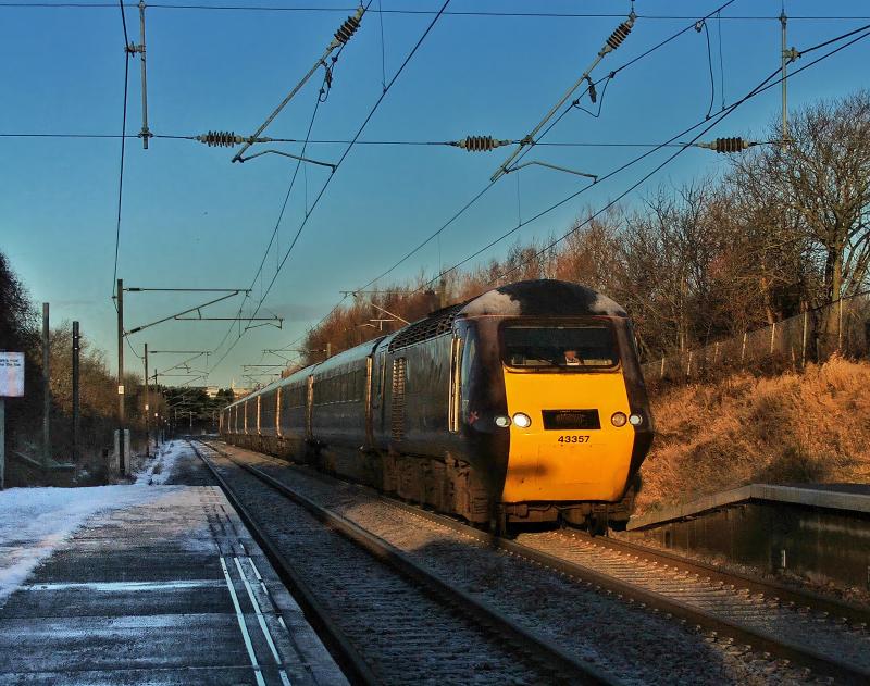43357 : 43357 leads 43285 on 1V56 Edinburgh-Plymouth Photo of 43357