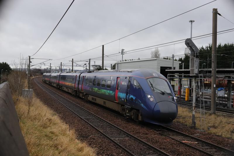 5Z80: 802301 on 5Z80 08.35 Tyne S.S. to Edinburgh passing Craigentinny on 04/02/2021 Photo of 5Z80