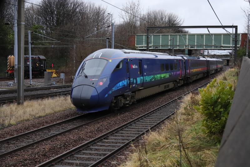 5Z80: 802301 on 5Z80 08.35 Tyne S.S. to Edinburgh passing Craigentinny on 04/02/2021 Photo of 5Z80
