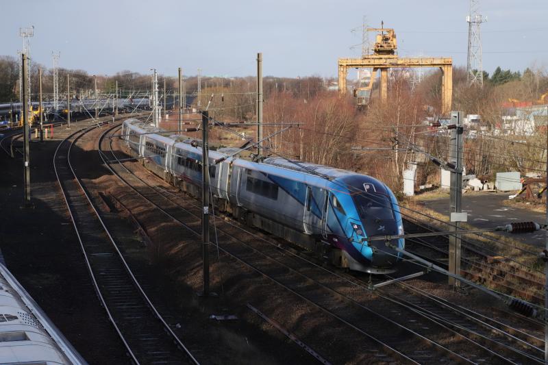 9M10: 802205 on 9M10 10.21 Edinburgh to Newcastle at Portobello Jct on 16/02/2021 Photo of 9M10