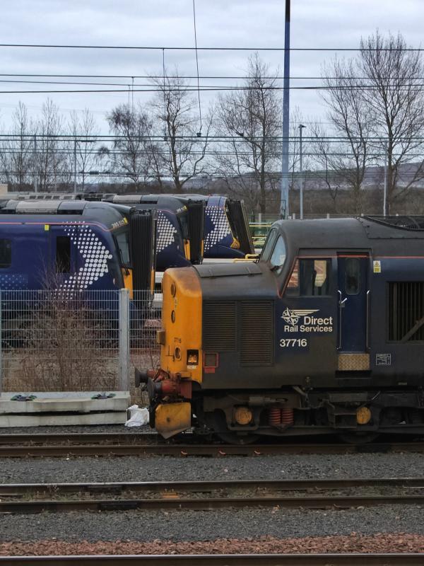 37716: 37716 awaiting to work 0Z32 Photo of 37716