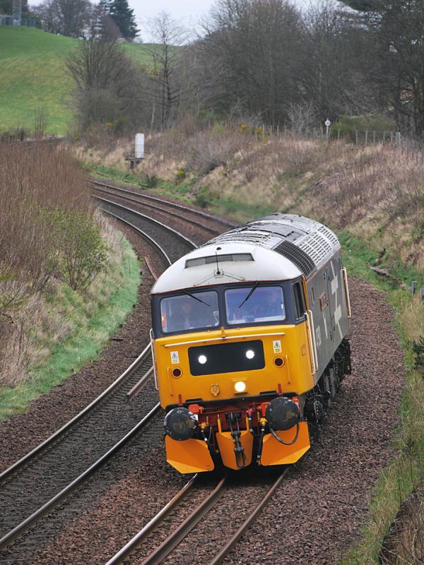 Donibristle 47: LSL 47593 passes Donibristle on its way from Aberdeen to Joppa Straight on 30 March 2021. Photo of Donibristle 47