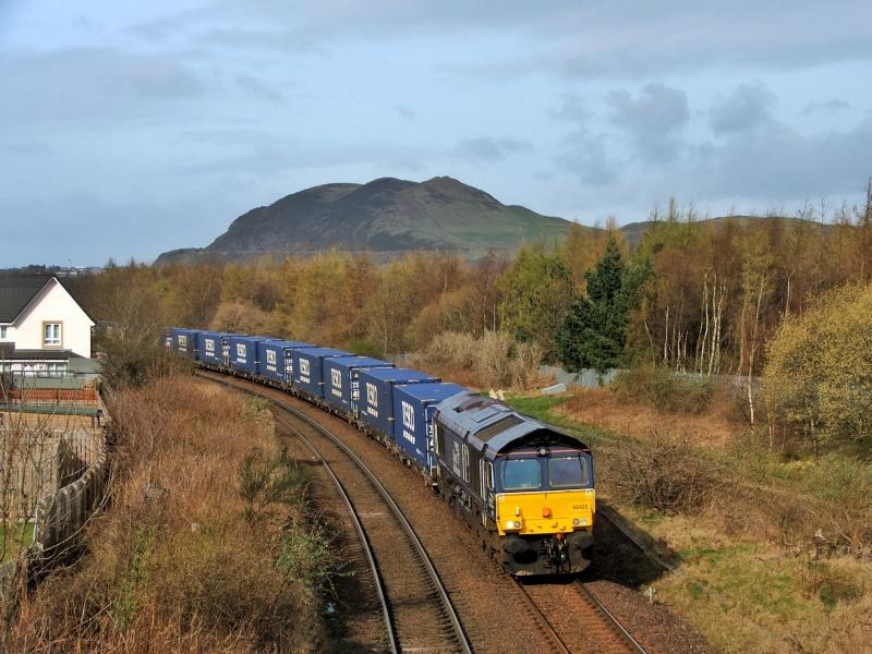 66422: 66422 with 4E65 Mossend-Tees Photo of 66422