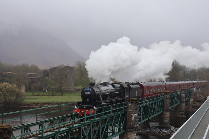 Photo of 45407 Heading Across Lochy Viaduct