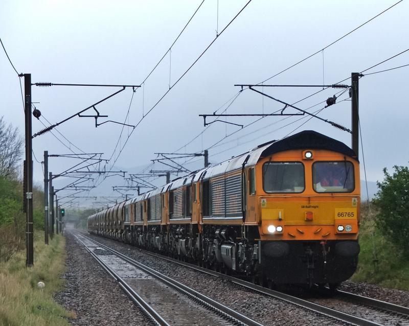 66765,772,782,723 & 66769: 6E14 Millerhill-Doncaster Photo of 66765,772,782,723 & 66769