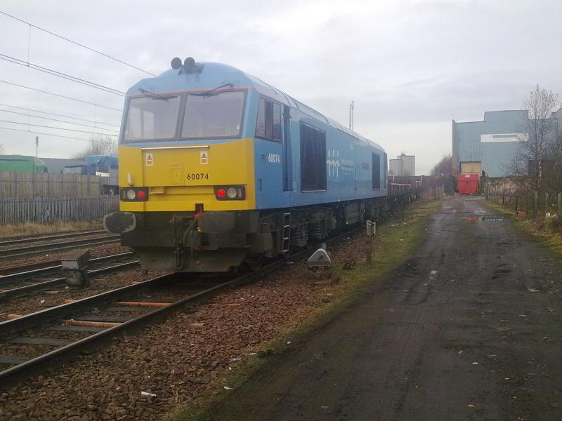 Tug 074 at Dalzell: Photo of 60074 at Dalzell on 8/12/08, before I broke it.... Photo of Tug 074 at Dalzell