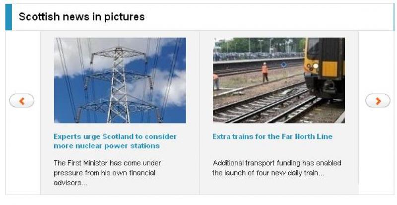 STVnews: STV News stories from 17/12/08. Spot the library picture! Photo of STVnews