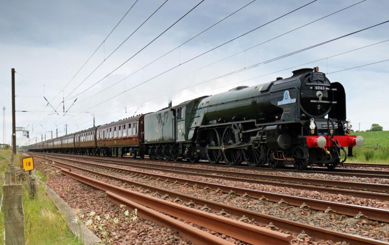 Tornado: Tornado running through Drem today, 19/06/2021. Photo of Tornado
