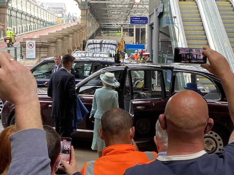 Photo of Her Majesty in Waverley