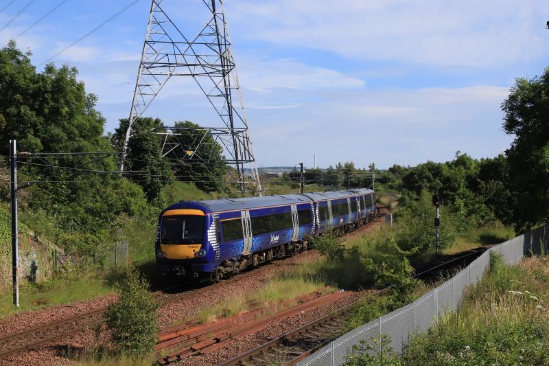 170429: 170429 on 2T50 15.49 Glenrothes with Thornton to Tweedbank between Brunstane & Niddrie South Jct on 01/07/2021 Photo of 170429