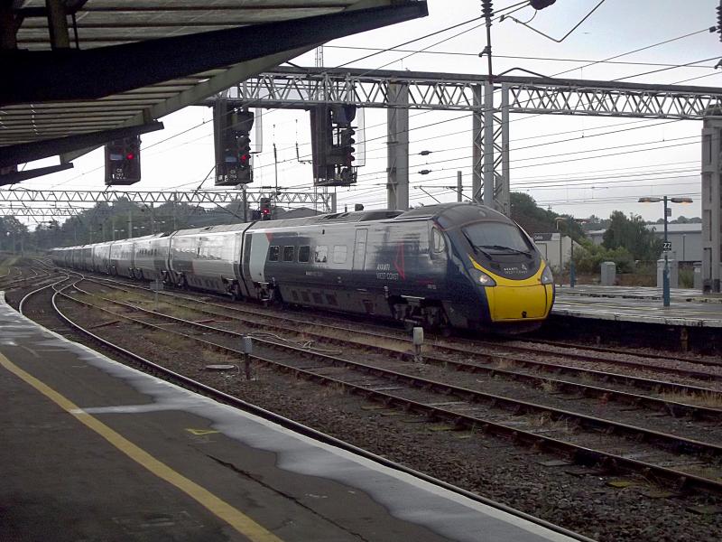 390123 at Carlisle : Wearing the latest Avanti West Coast Livery 390123 arrives at Carlisle with a service from London to Glasgow Central on 10th July 2021. Photo of 390123 at Carlisle
