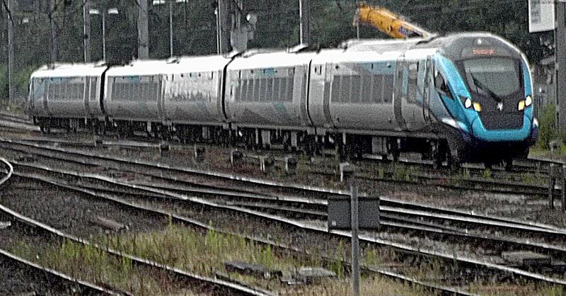 397006at Carlisle: Trans Pennine Express Nova 3 397006 arrives at Carlisle with a service from Manchester Airport to Edinburgh on 10th July 2021. Photo of 397006at Carlisle