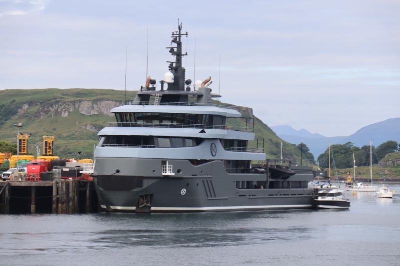 MV Ragnar: Like something out of Star Wars and very close to a station. Photo of MV Ragnar