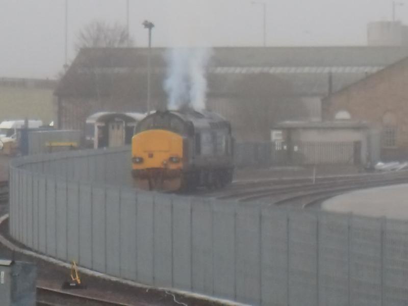37423: DRS 37 clagging away in inverness Photo of 37423