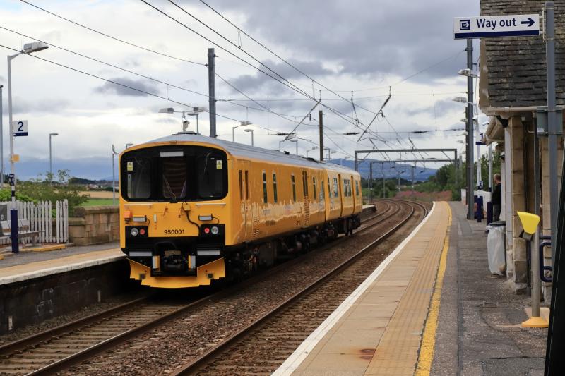 2Q08: 950001 on 2Q08 06.00 Derby RTC to Slateford Depot passing through Prestonpans on 11/08/2021 Photo of 2Q08