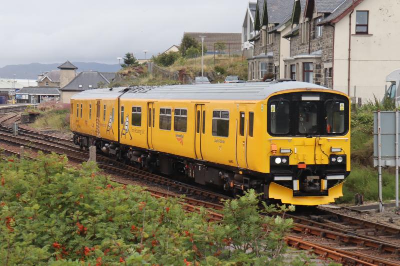 NR 950001 @ Mallaig: Departing Mallaig on its run back to Fort William and then onto Slatford this afternoon. Photo of NR 950001 @ Mallaig