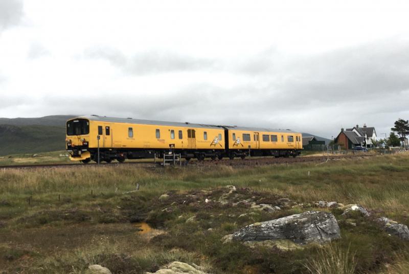 950 001: Approaching Corrour station running Mallaig - Slateford
(18.36 ex-Fort William). 16.08.2021 Photo of 950 001