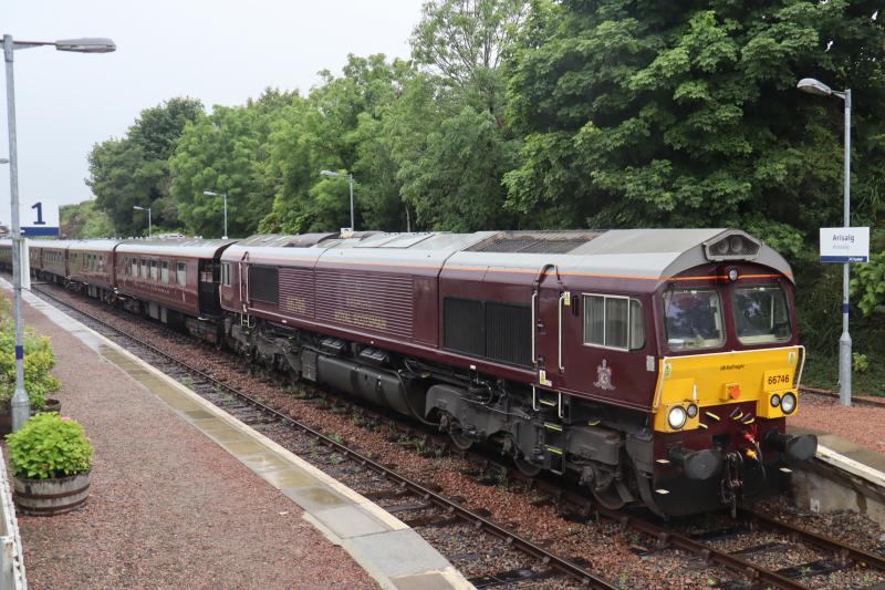 Photo of 66746 Waiting at Arisaig