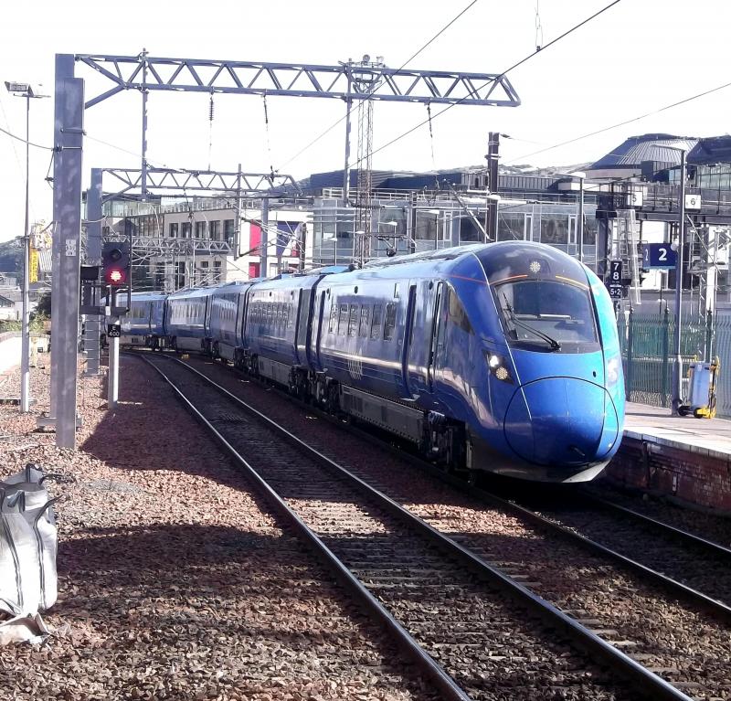 Photo of Easy Coast Trains 803001 at Edinburgh Waverley