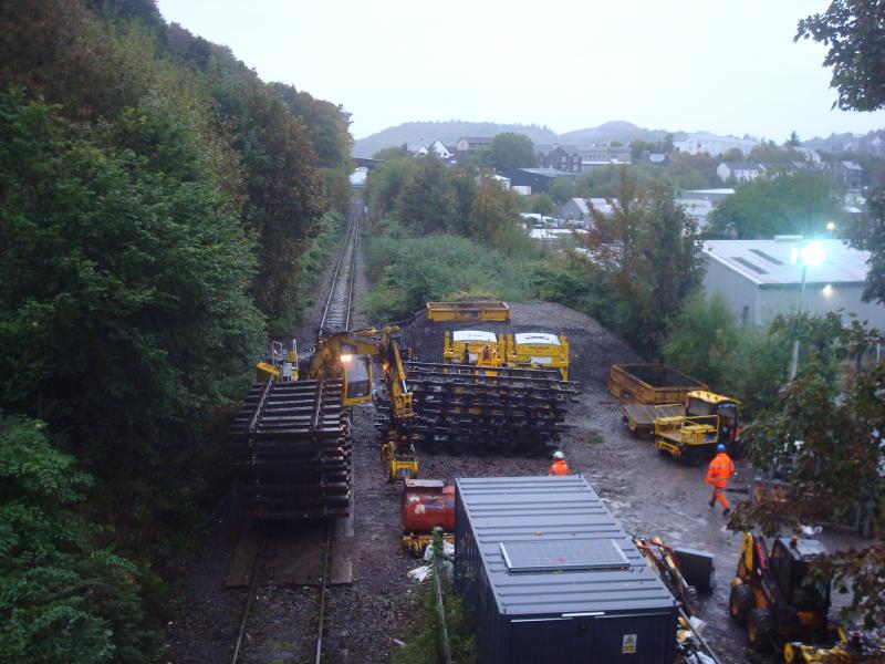 Photo of Oban Work Area at Bridge 2/281