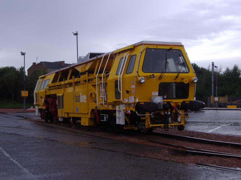 Photo of 07 S&C Tamper stabled at Shettleston OTP Depot