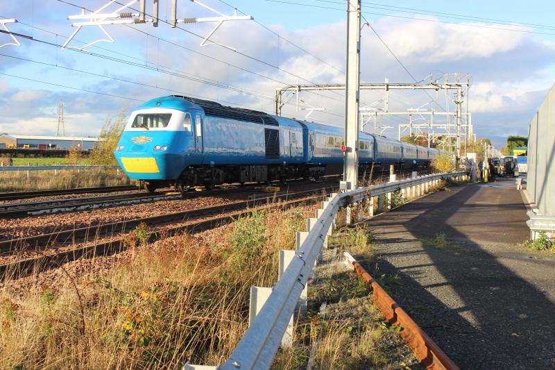 Midland Pullman: Cruising on to Larbert following the Dunblane train, 30/10/21 Photo of Midland Pullman