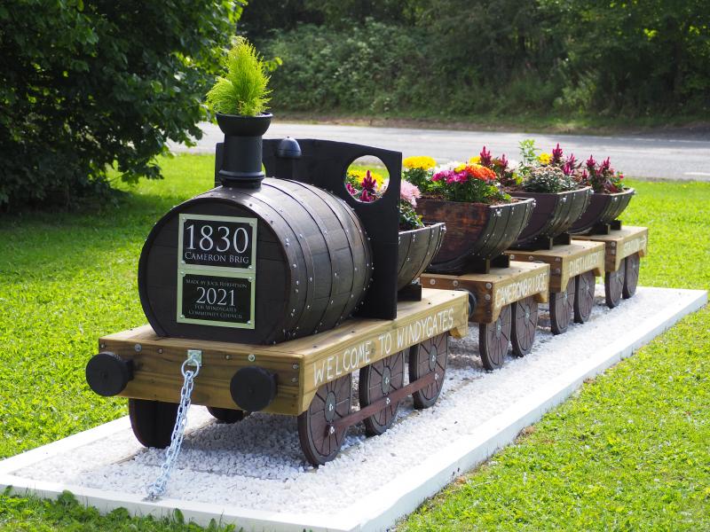 Distillery Traffic: Recent mention of a lack of photo uploads had me looking back over the past year and uncovering this splendid advert for the reopening of the Levenmouth Line in Fife. Photo of Distillery Traffic
