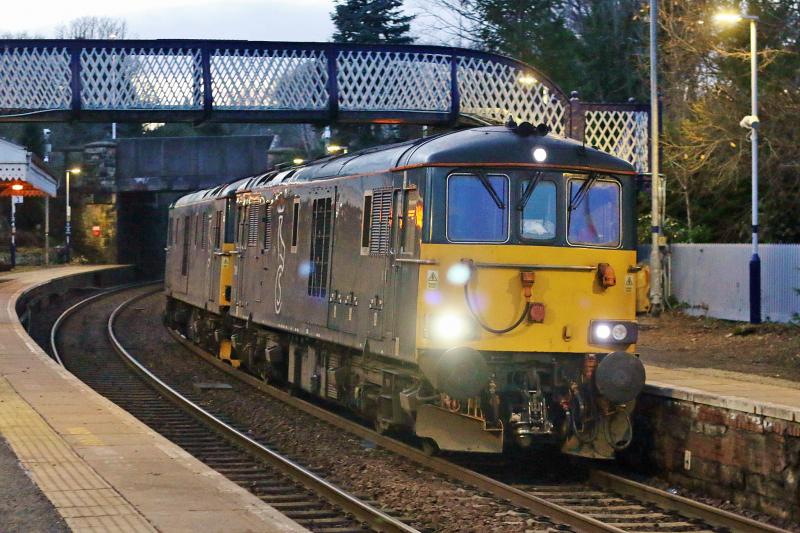 Photo of 73s for the first sleeper from Aberdeen of 2022