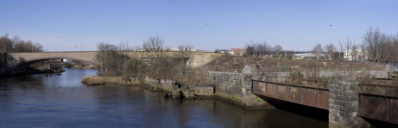 Photo of BAWBEE BRIDGE AND SITE OF NEW STN 27.2.22 .jpg