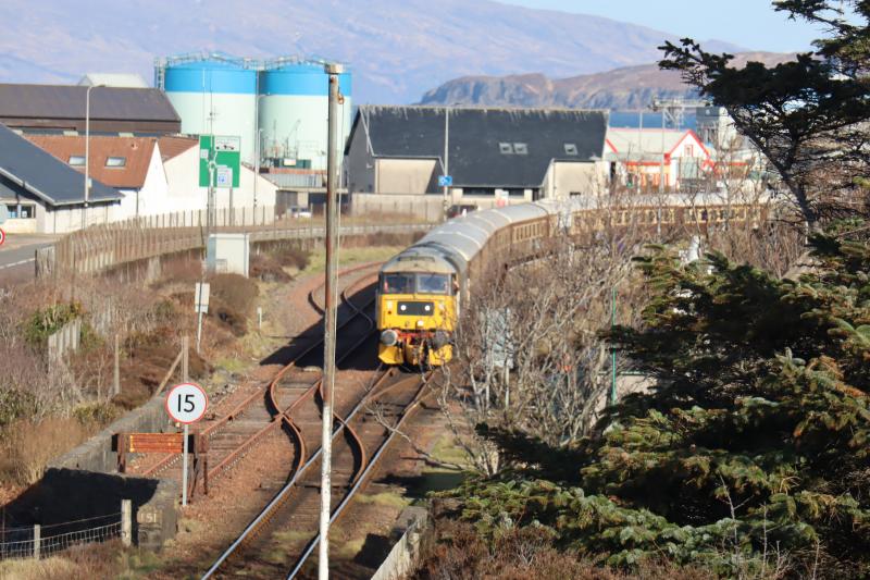 Platform Points @ Mallaig: Platform access points set to Platform 2 after the arrival of Photo of Platform Points @ Mallaig
