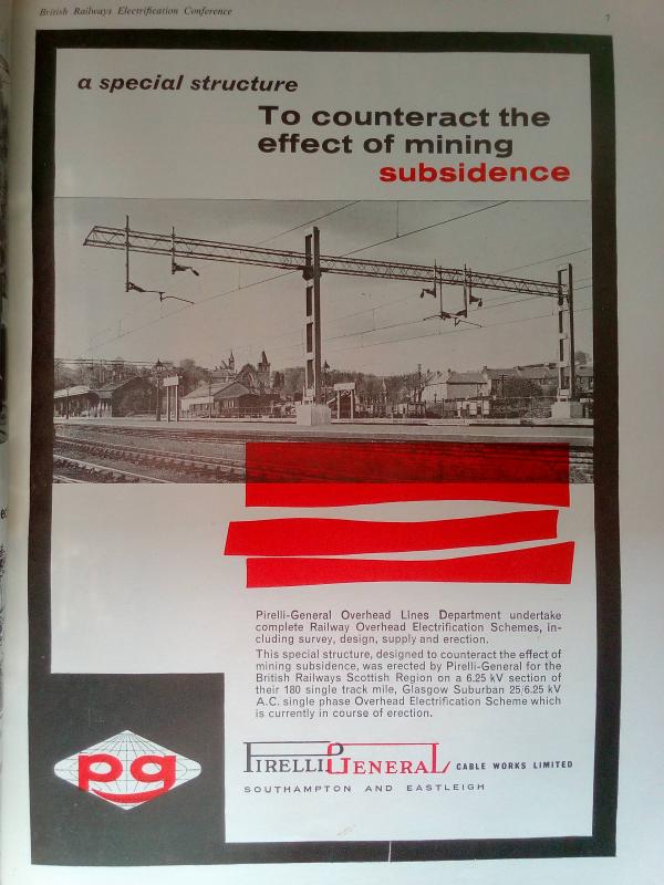 Photo of Trade publication advert featuring Milngavie
