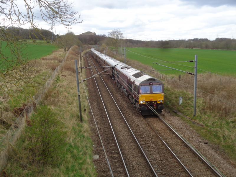 5D22: 66746 Royal Scotsman ECS ex Hamilton at Dalmahoy 10 April 2022 Photo of 5D22