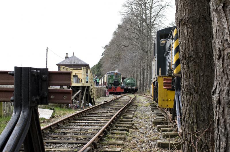 GENERAL VIEW OF CRATHES RDR EASTER SUNDAY 17.4.22.jpg: CRATHES STN LKG WEST WITH BON ACCORD ON EASTER SUNDAY 2022 Photo of GENERAL VIEW OF CRATHES RDR EASTER SUNDAY 17.4.22.jpg