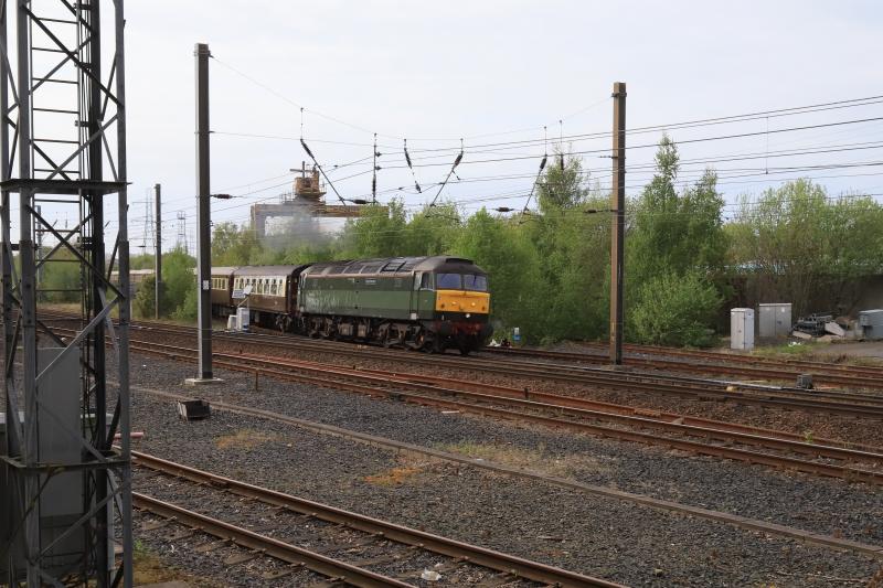 5Z23: 47815 leading 5Z23 16.59 Joppa Straight to Waverley approaching Portobello East Jct on 07/05/2022 Photo of 5Z23