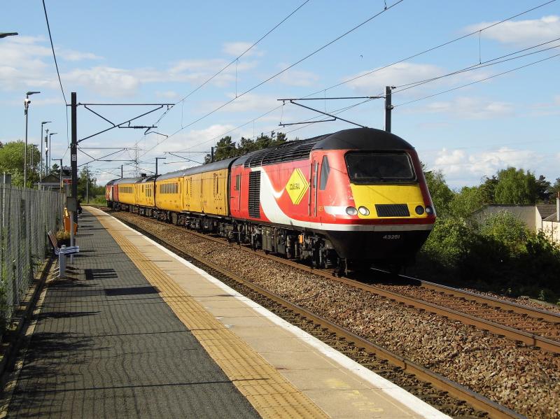 43251 43257 1Q74 11/05/22: 43251 leading 1Q74 0612 Carlisle- Mossend PLPR test train at Newcraighall station on 11/05/22. 43257 is on the rear. Photo of 43251 43257 1Q74 11/05/22