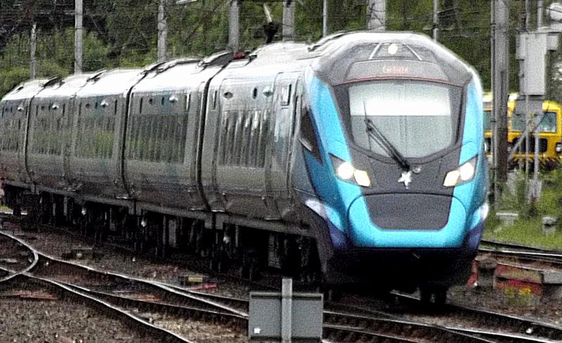 397009 at Carlisle: Transpennine Express Nova 2 397009 arrives at Carlisle with its curtailed service from Manchester Airport to Carlisle, on 21st May 2022. Engineering works on the WCML closed the route North via Carstairs. Photo of 397009 at Carlisle