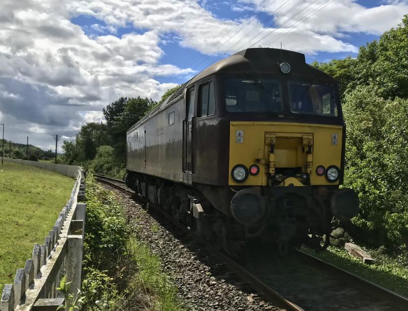 Photo of WCR Class 57314 Bo'ness town