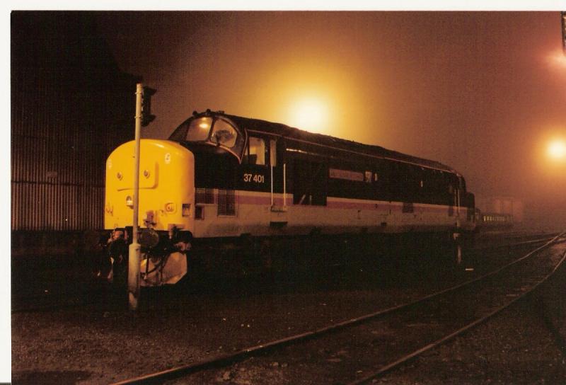 37401: A Very Foggy Eastfield...22 / Oct / 89 Photo of 37401