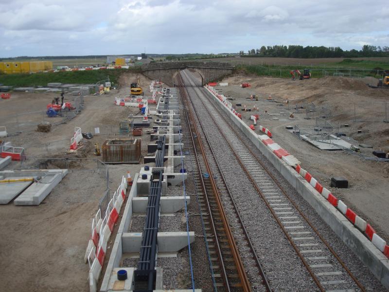 Photo of Inverness Airport Station - Construction Progress