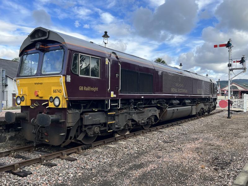 66743: 66743 Aviemore 4/8/2022 Photo of 66743