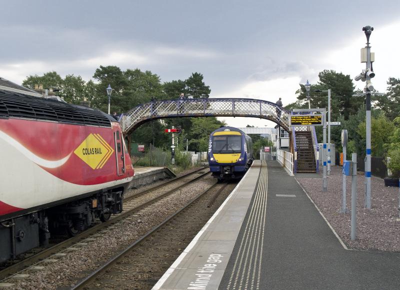TEST TRAIN KINGUSSIE 3.9.22 (3).JPG: Photo of TEST TRAIN KINGUSSIE 3.9.22 (3).JPG