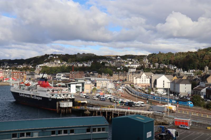 Photo of Diverted Midland Pullman at Oban