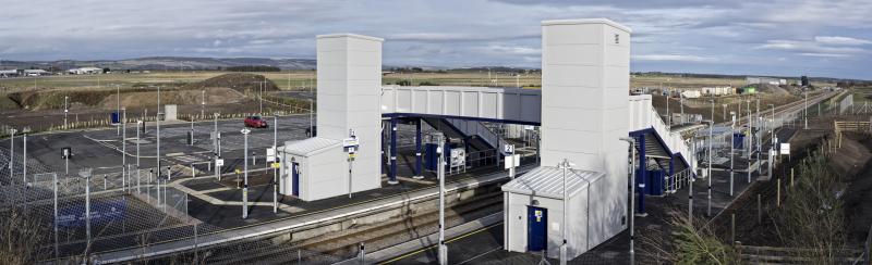 INVERNESS AIRPORT STATION 4.2.23.jpg: TAKEN ON 4TH FEB 2023 Photo of INVERNESS AIRPORT STATION 4.2.23.jpg