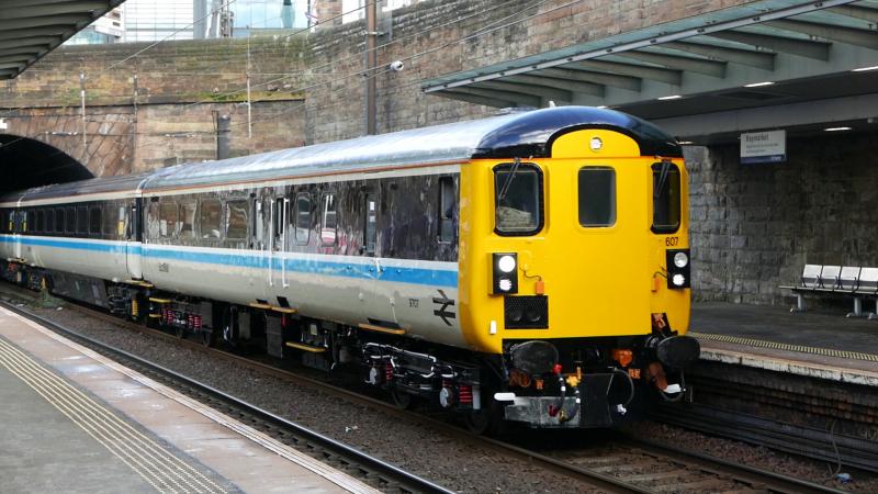 DBSO 9707 on 5Z11 at Haymarket: 5Z11 1502 Edinburgh to Joppa Straight / ECS move of the LSL Scottish Push-Pull Tour passing Haymarket 14:54 on 24 February 2023. Traction was from 47712 doing the pushing. Photo of DBSO 9707 on 5Z11 at Haymarket