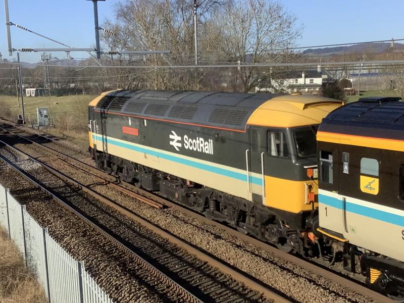 47712: 47712 Lady Diana Spencer through Stirling 26/02/2023 Photo of 47712